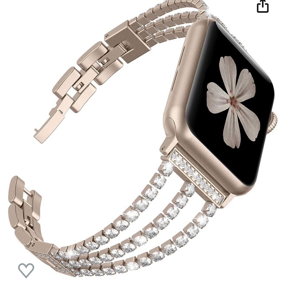 Gold Apple Watch band